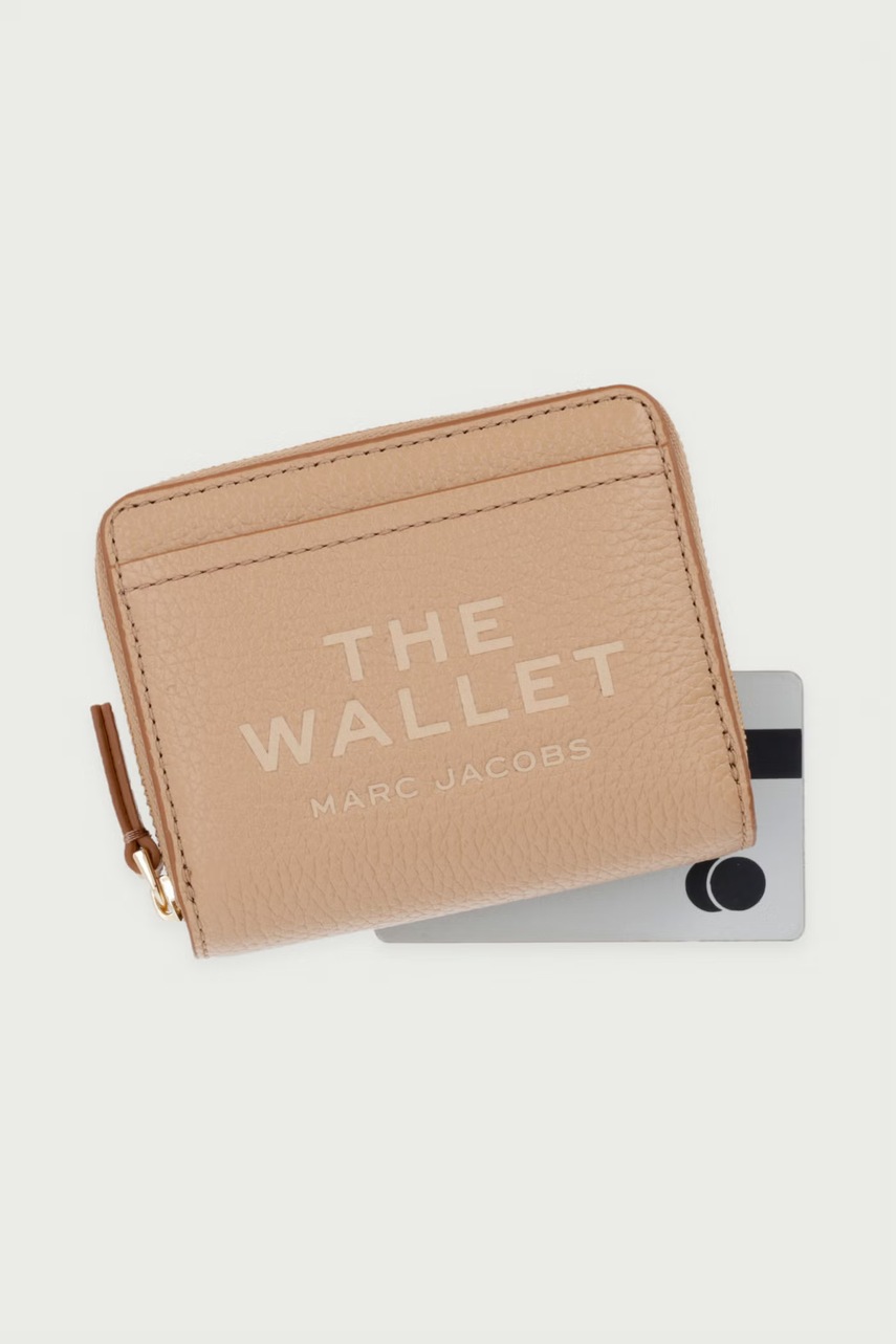MARC JACOBS MARC JACOBS πορτοφόλι γυναικείο δερμάτινο THE MINI COMPACT WALLET - 4