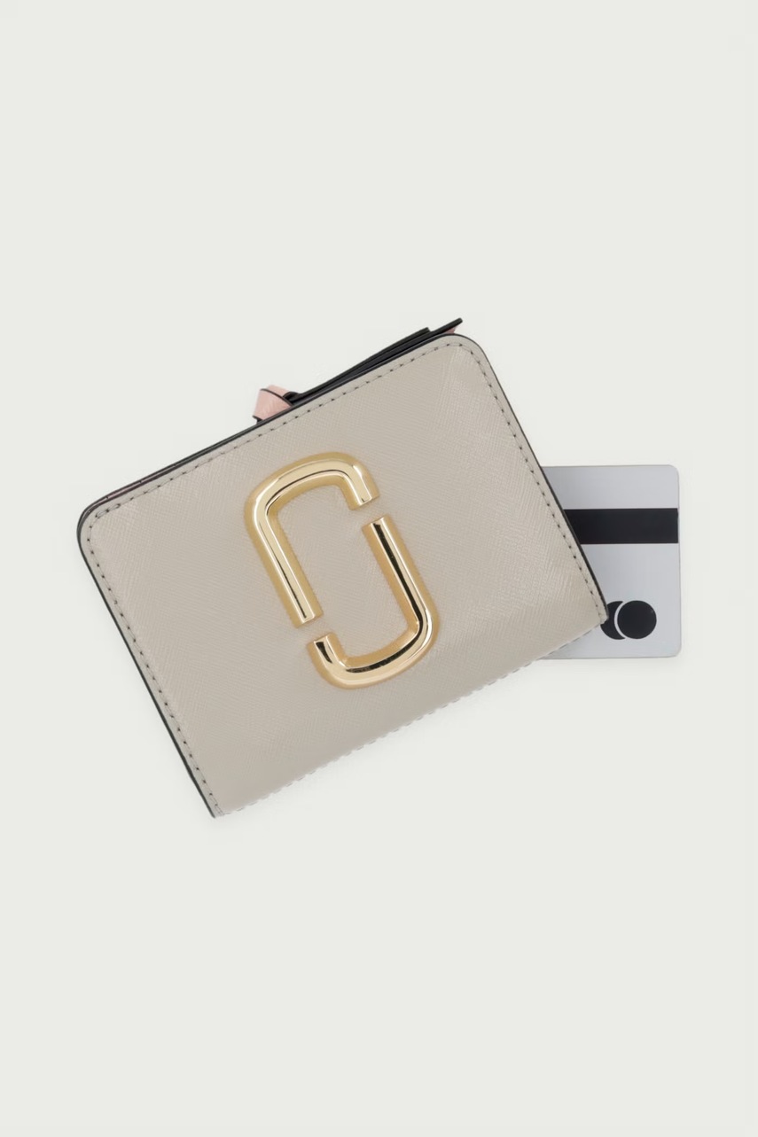 MARC JACOBS MARC JACOBS πορτοφόλι γυναικείο δερμάτινο THE MINI COMPACT WALLET - 4