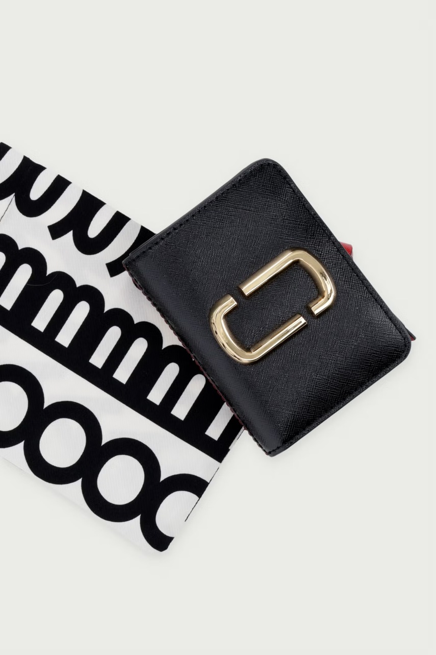 MARC JACOBS MARC JACOBS πορτοφόλι γυναικείο δερμάτινο THE MINI COMPACT WALLET - 5