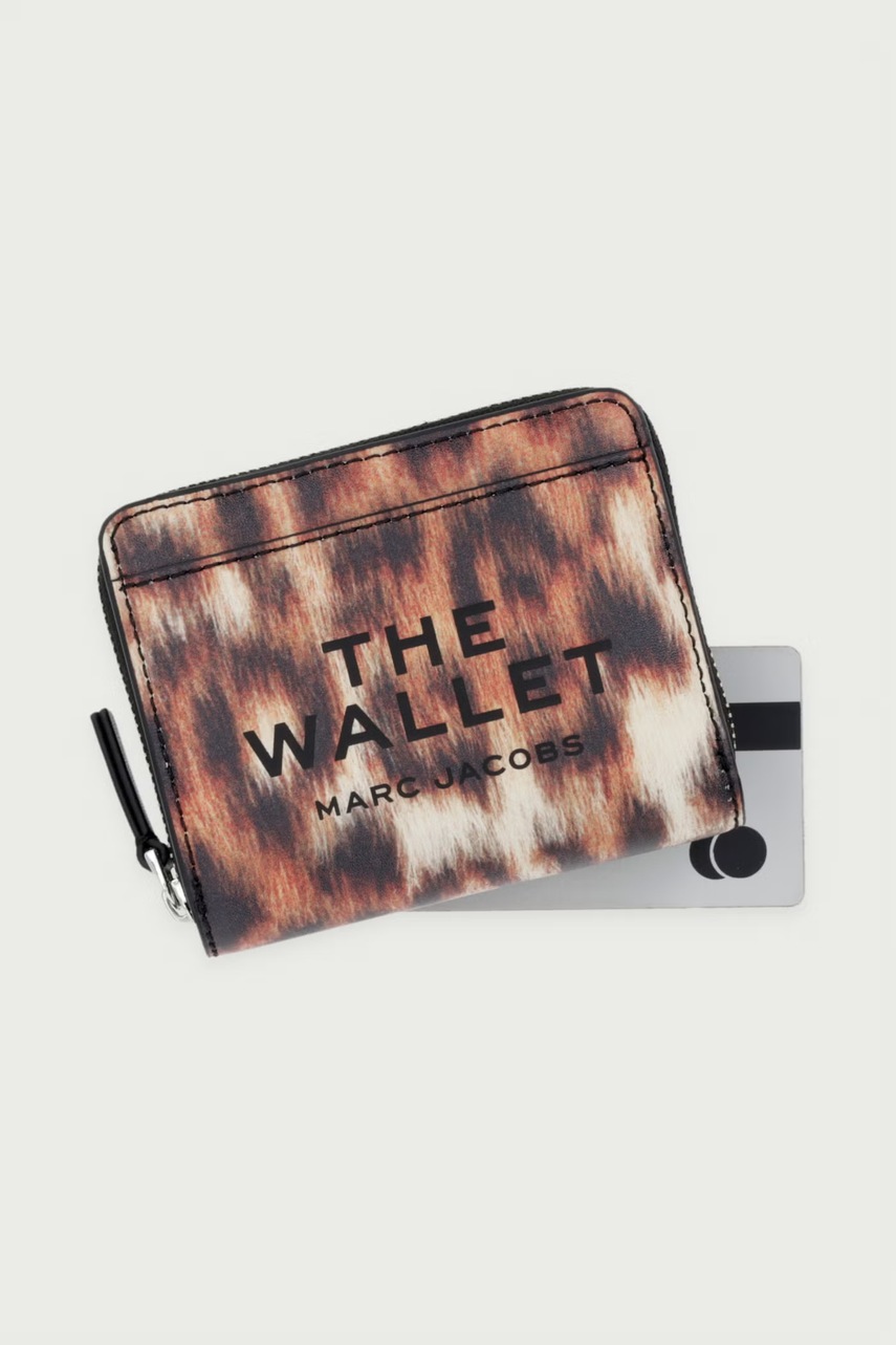 MARC JACOBS MARC JACOBS πορτοφόλι γυναικείο δερμάτινο THE MINI COMPACT WALLET - 4