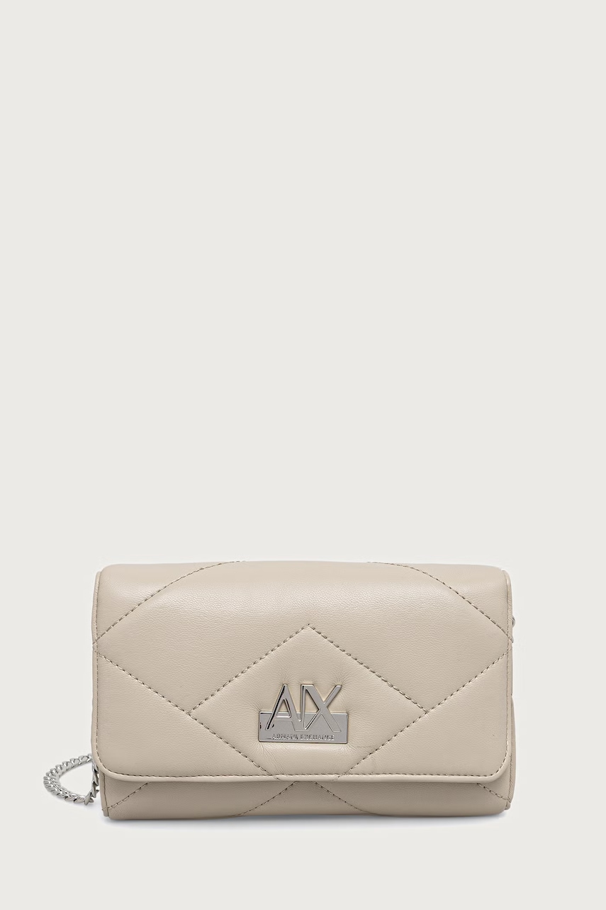 Armani Exchange  peňaženka dámska z imitácie kože
