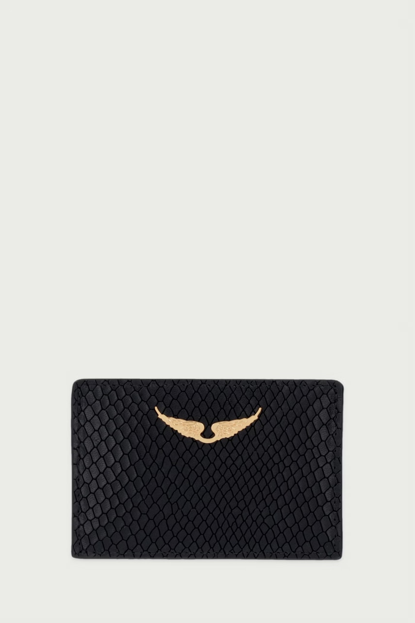 Zadig&Voltaire  pouzdro na karty dámské kožené