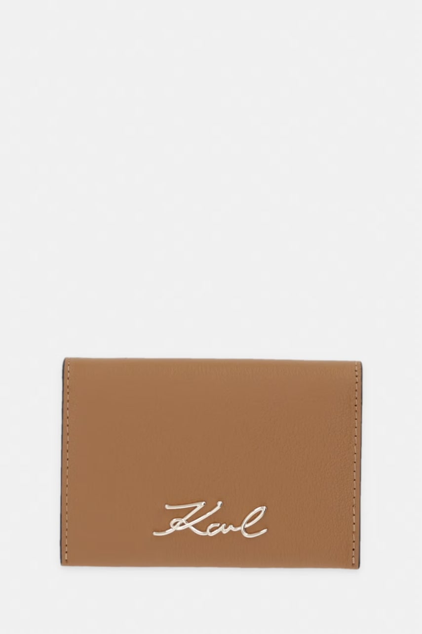 Karl Lagerfeld card-holder pentru femei din piele K/SIGNATURE