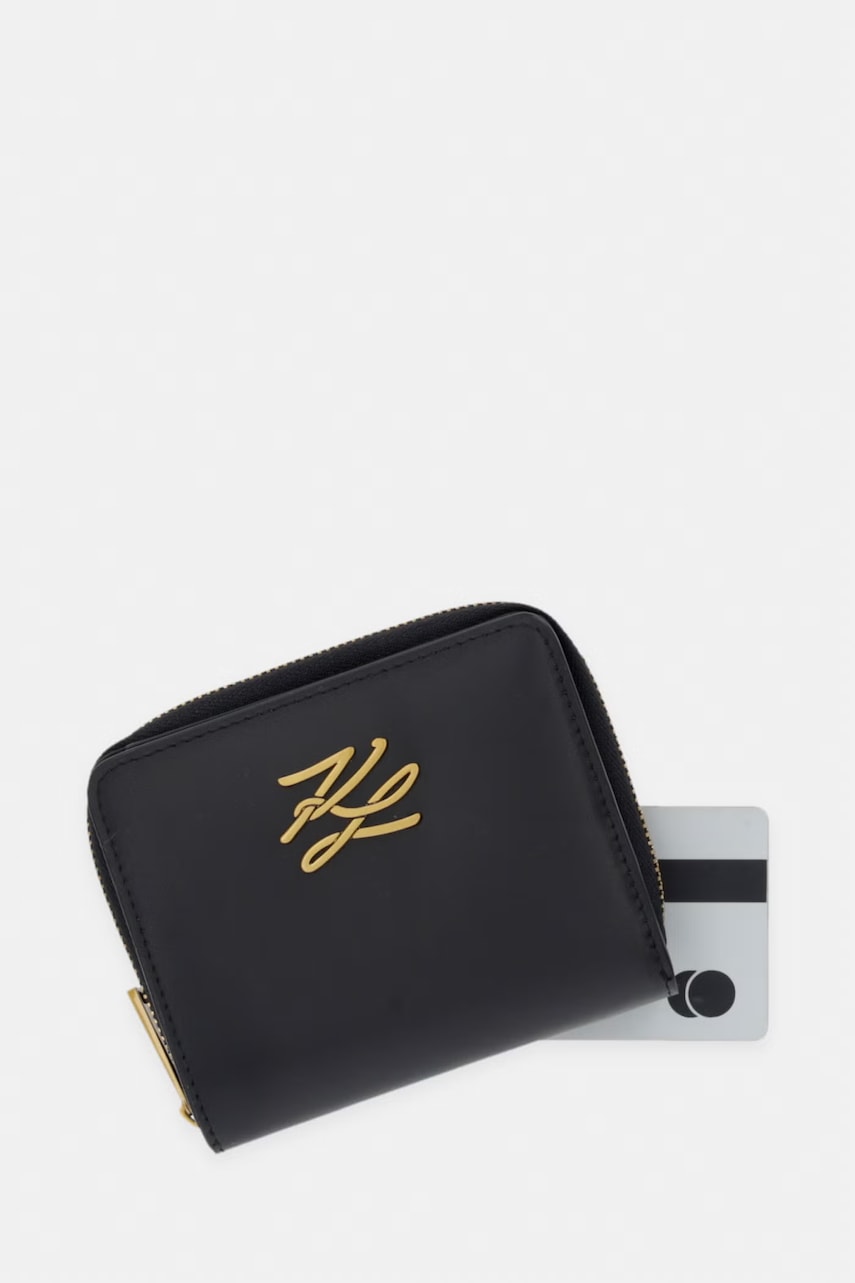 Karl Lagerfeld peňaženka dámska kožená K/AUTOGRAPH