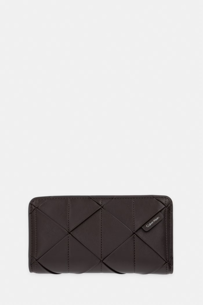 Calvin Klein portfel damski z imitacji skóry