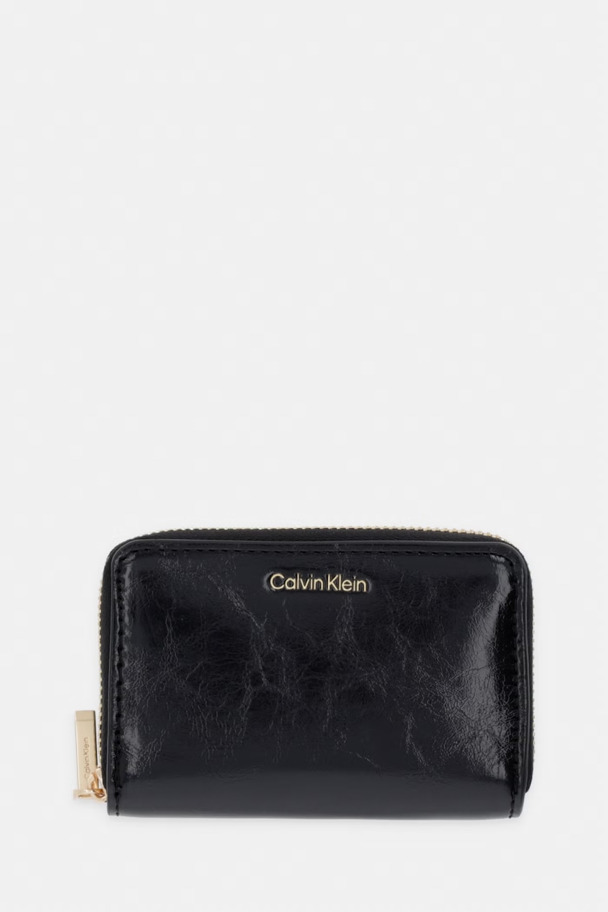 Calvin Klein portfel damski z imitacji skóry