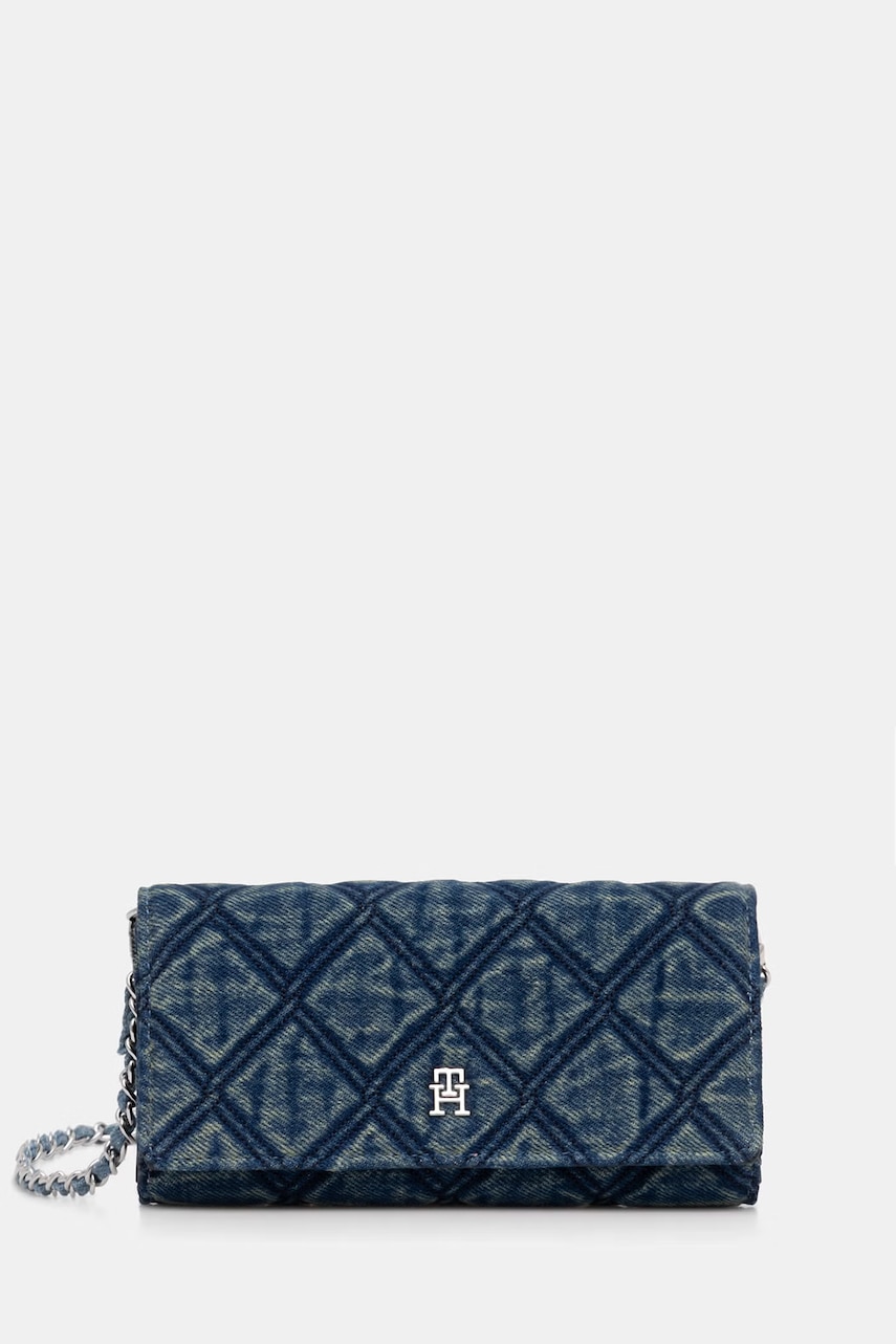 Tommy Hilfiger πορτοφόλι γυναικείο ντένιμ