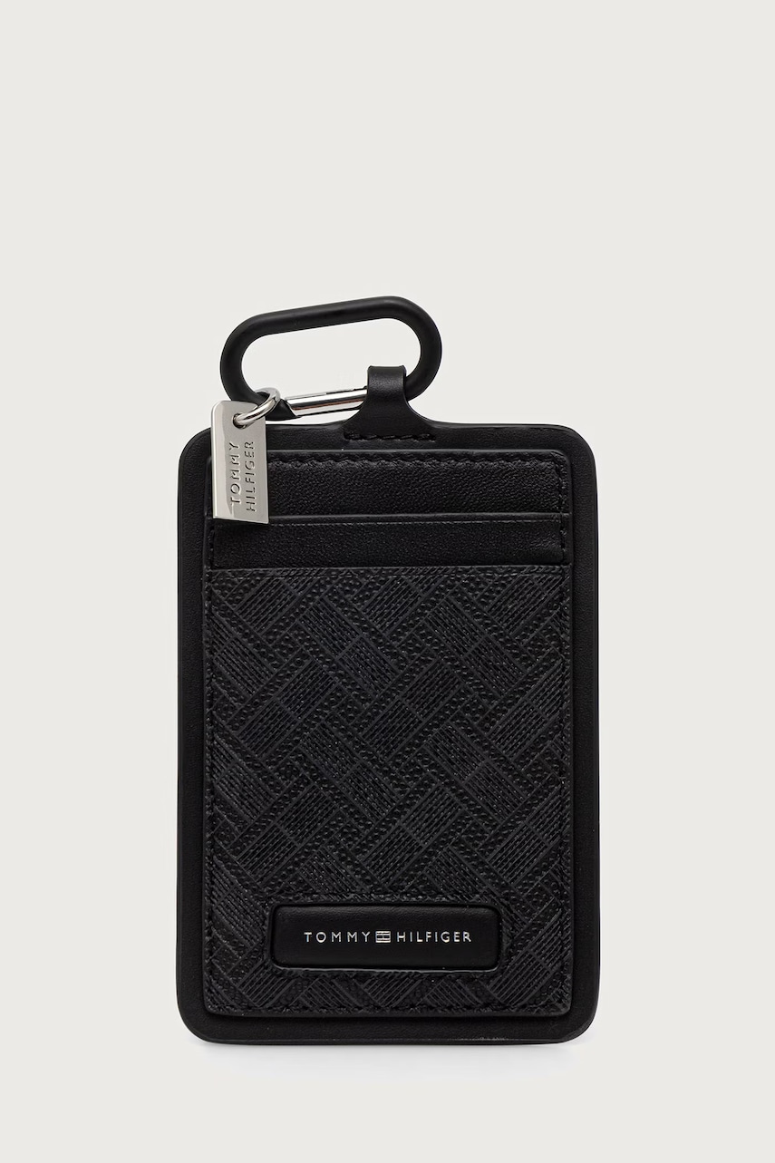 Tommy Hilfiger puzdro na karty pánske kožené