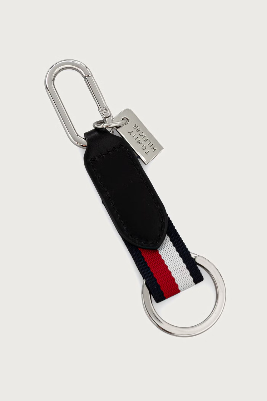 Tommy Hilfiger  комплект портфейл и ключодържател мъжки от кожа