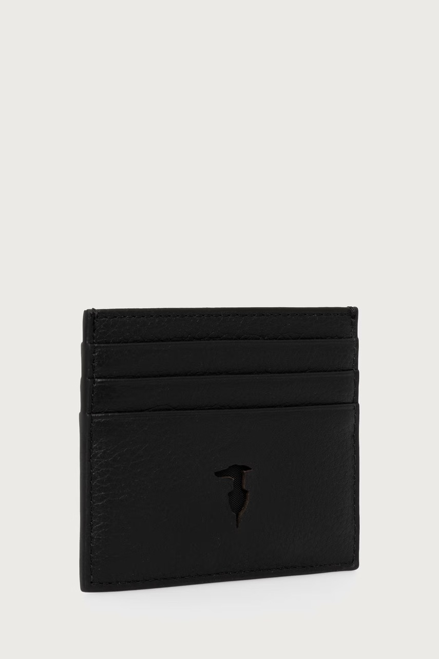 Trussardi  калъф за карти мъжки от кожа