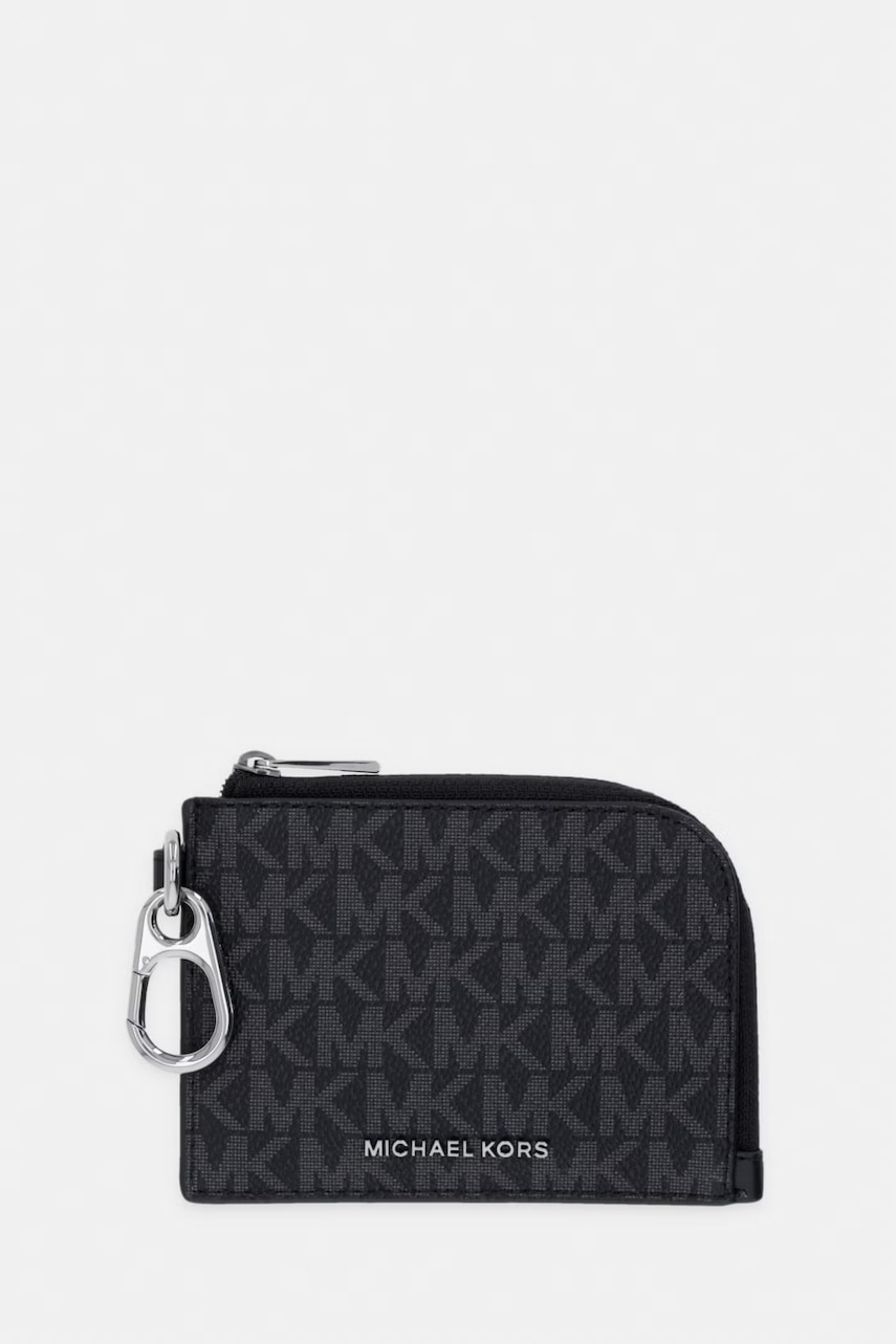Michael Kors portfel męski z imitacji skóry HUDSON