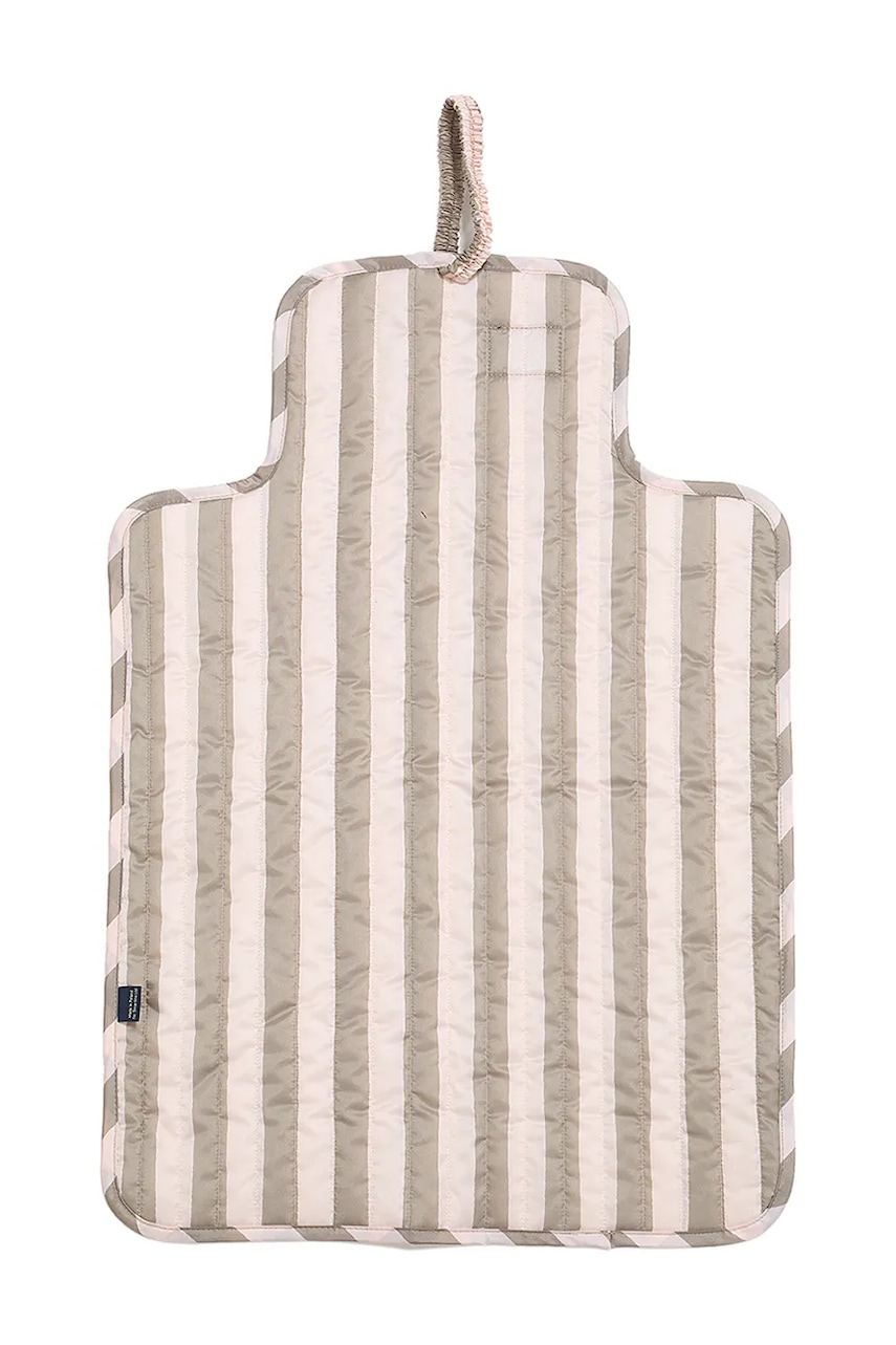 La Millou podloga za presvlačenje za bebe STRIPES BEIGE