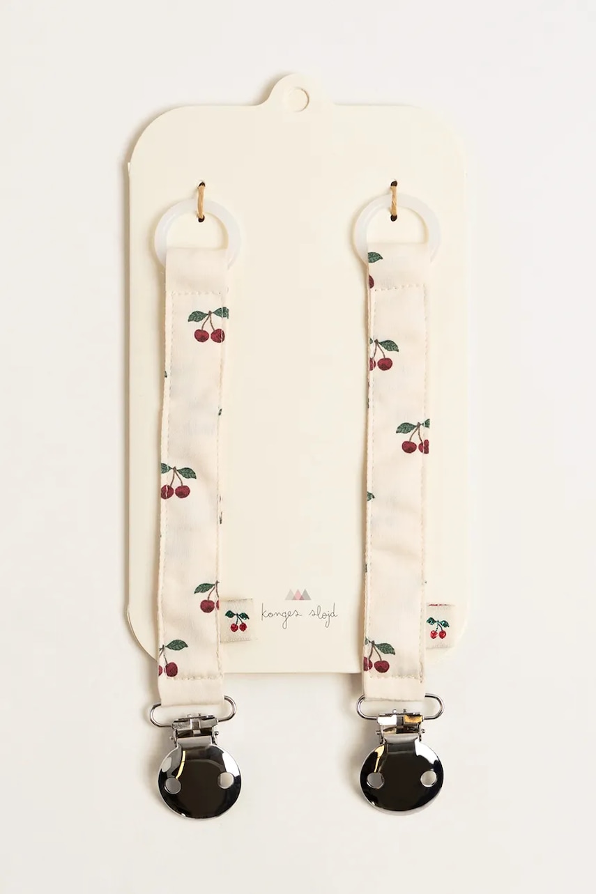Konges Sløjd  za bebe 2 PACK PACIFIER STRAP