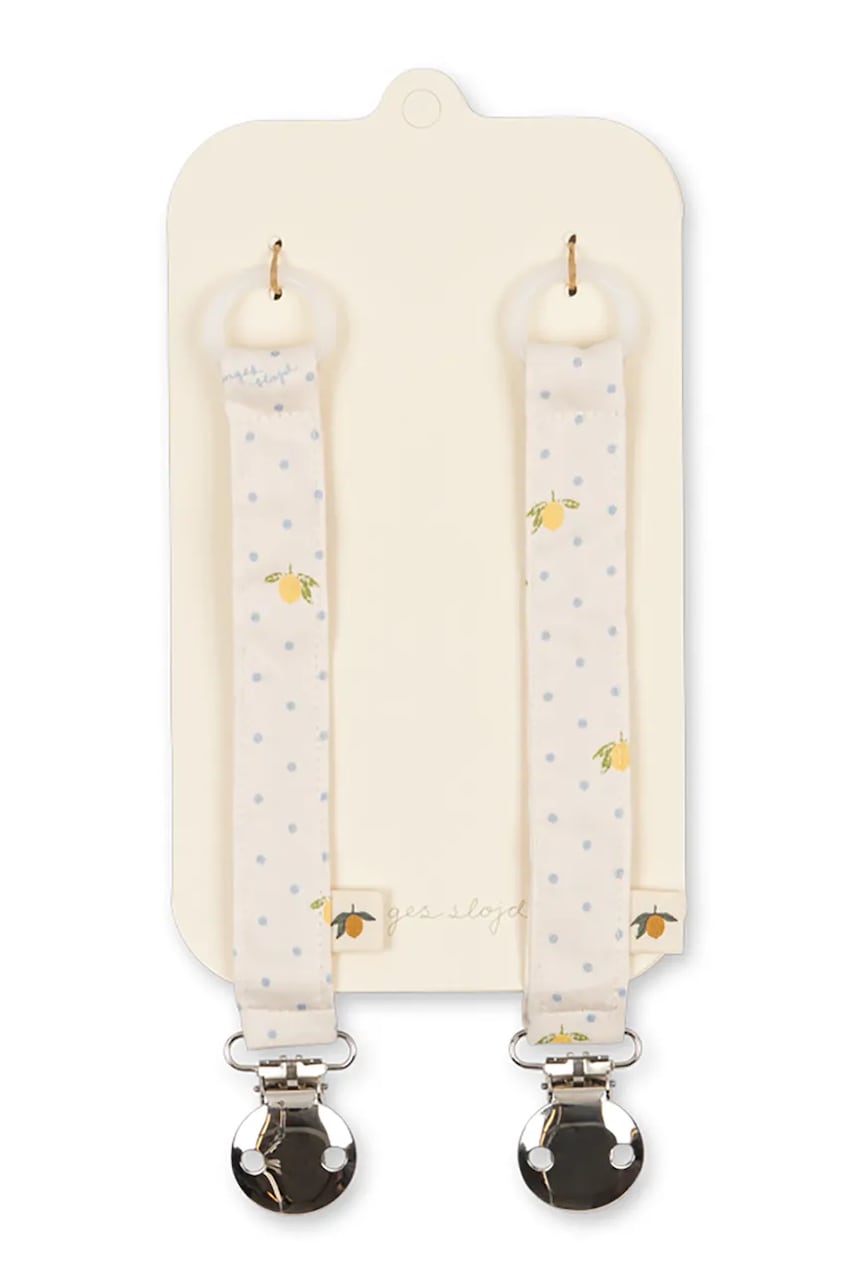 Konges Sløjd  dojčenské 2 PACK PACIFIER STRAP