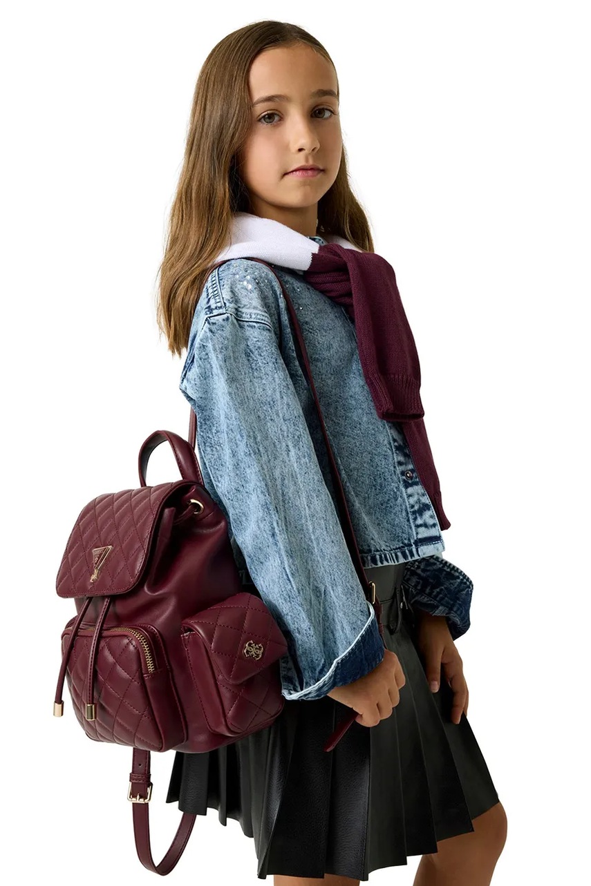 Guess rucsac de oraș pentru copii cu imitație de piele