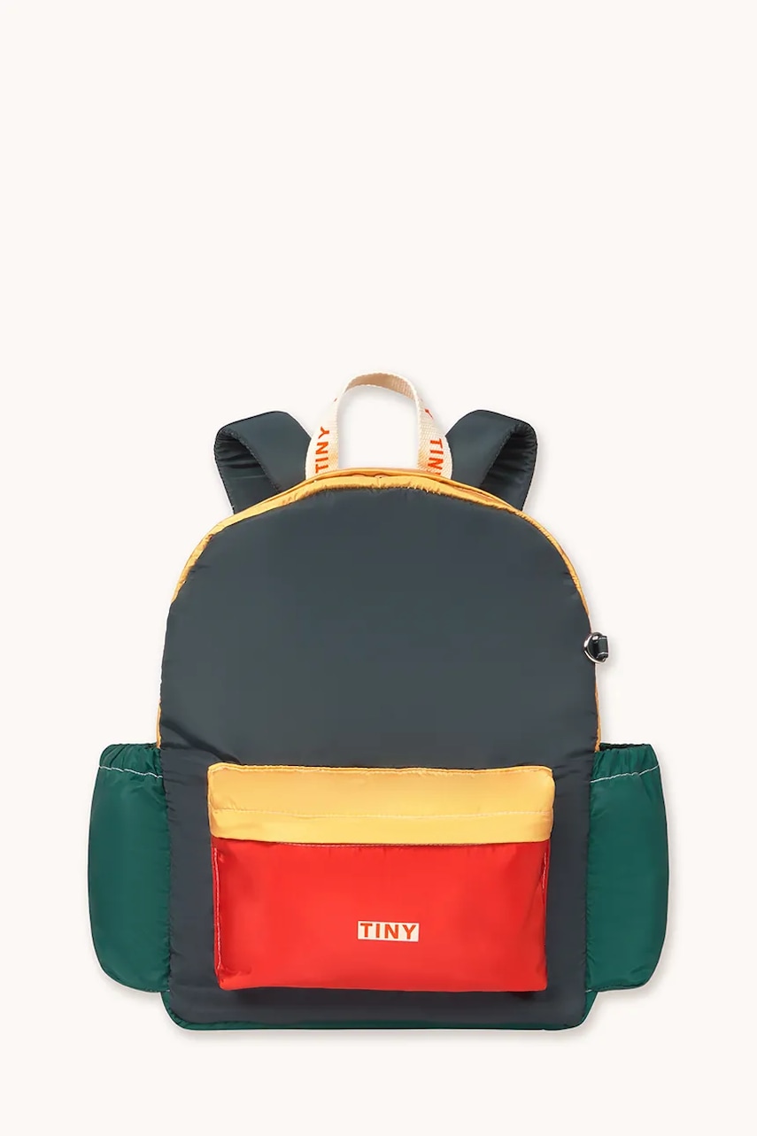 Tinycottons ghiozdan pentru copii COLOR BLOCK BACKPACK