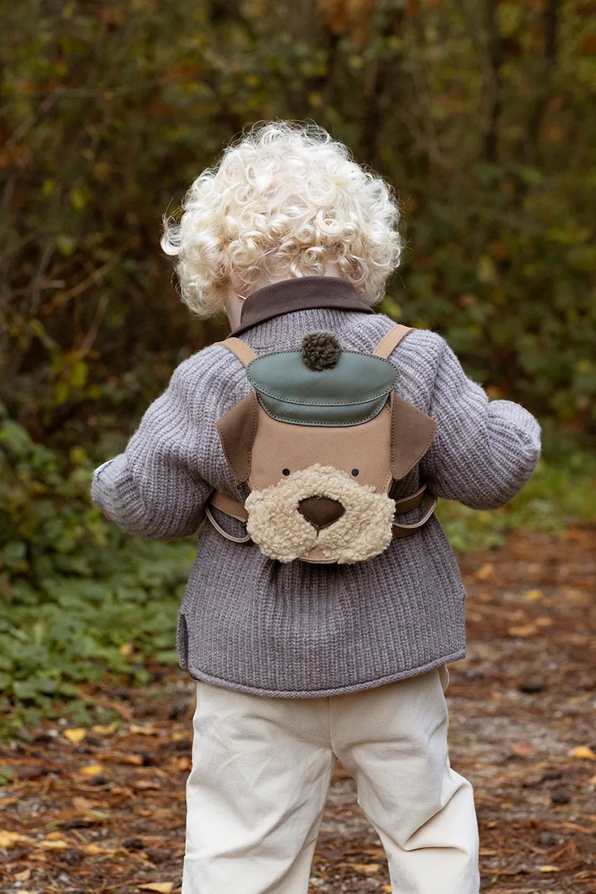 Donsje ghiozdan pentru copii din piele Stanzen Backpack Terrier