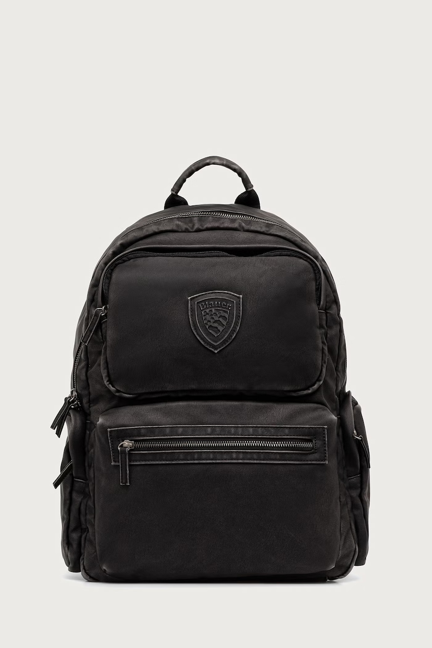 Blauer  rucsac pentru bărbați cu imitație de piele