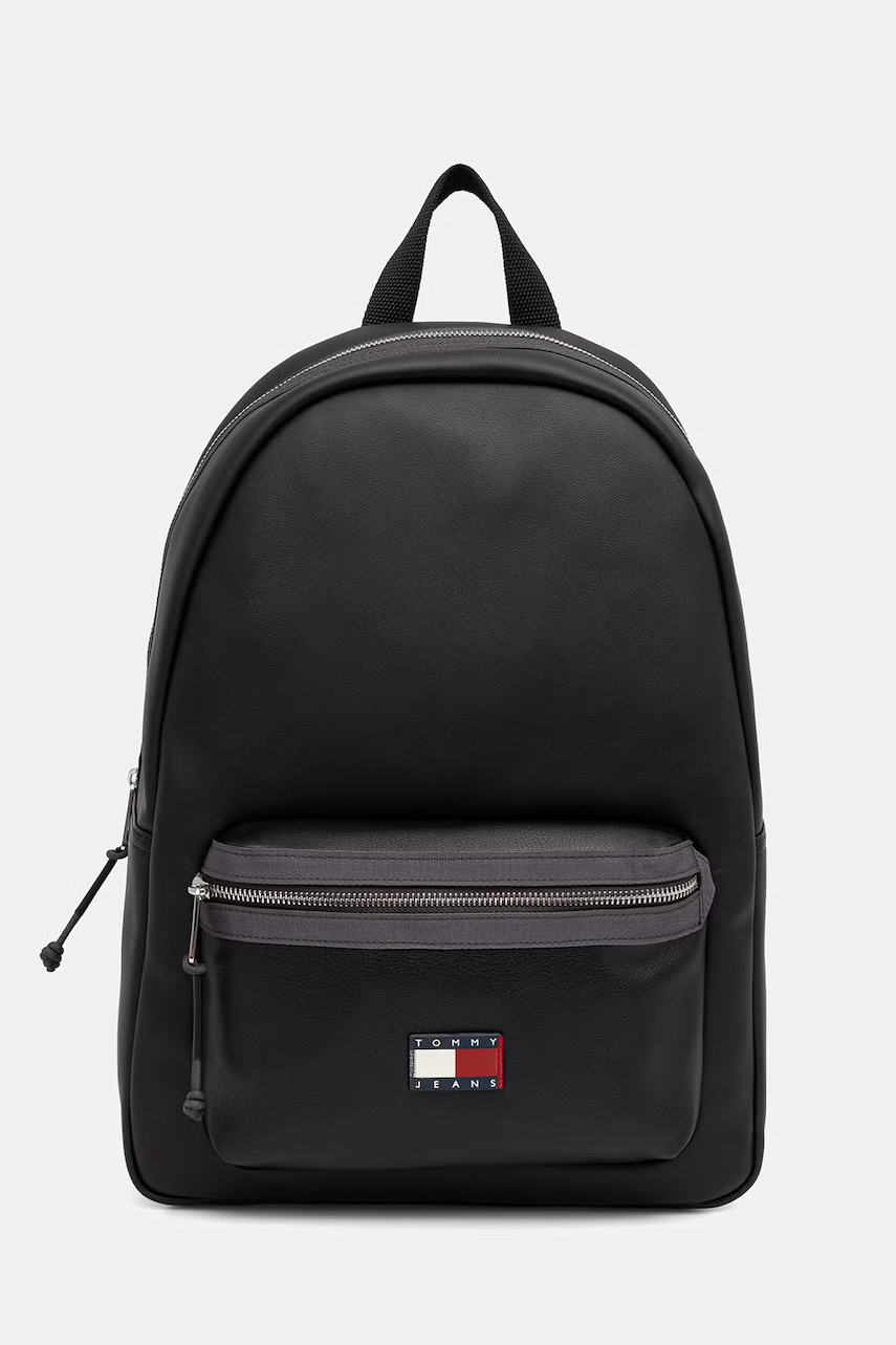 Tommy Jeans rucsac pentru bărbați, cu imitație de piele