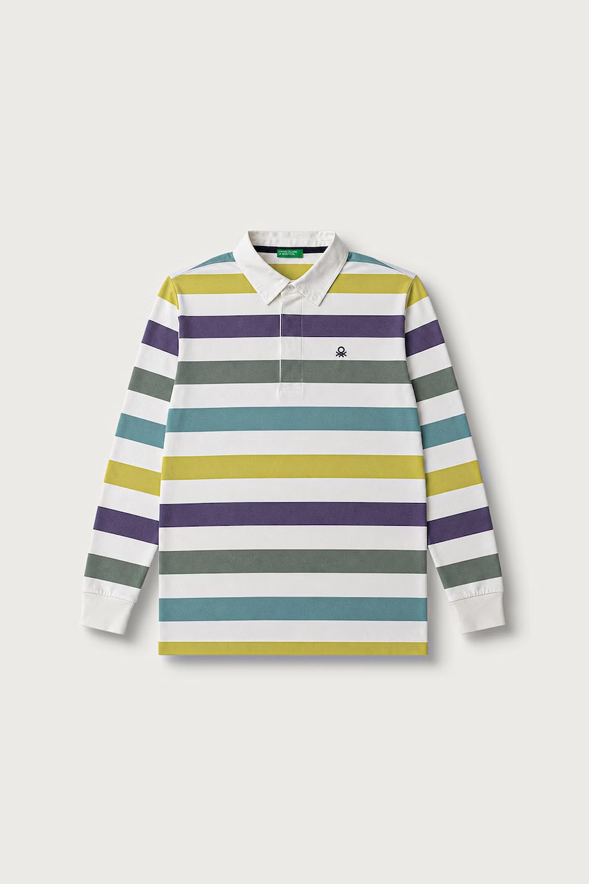 United Colors of Benetton polo majica za djecu od pamuka