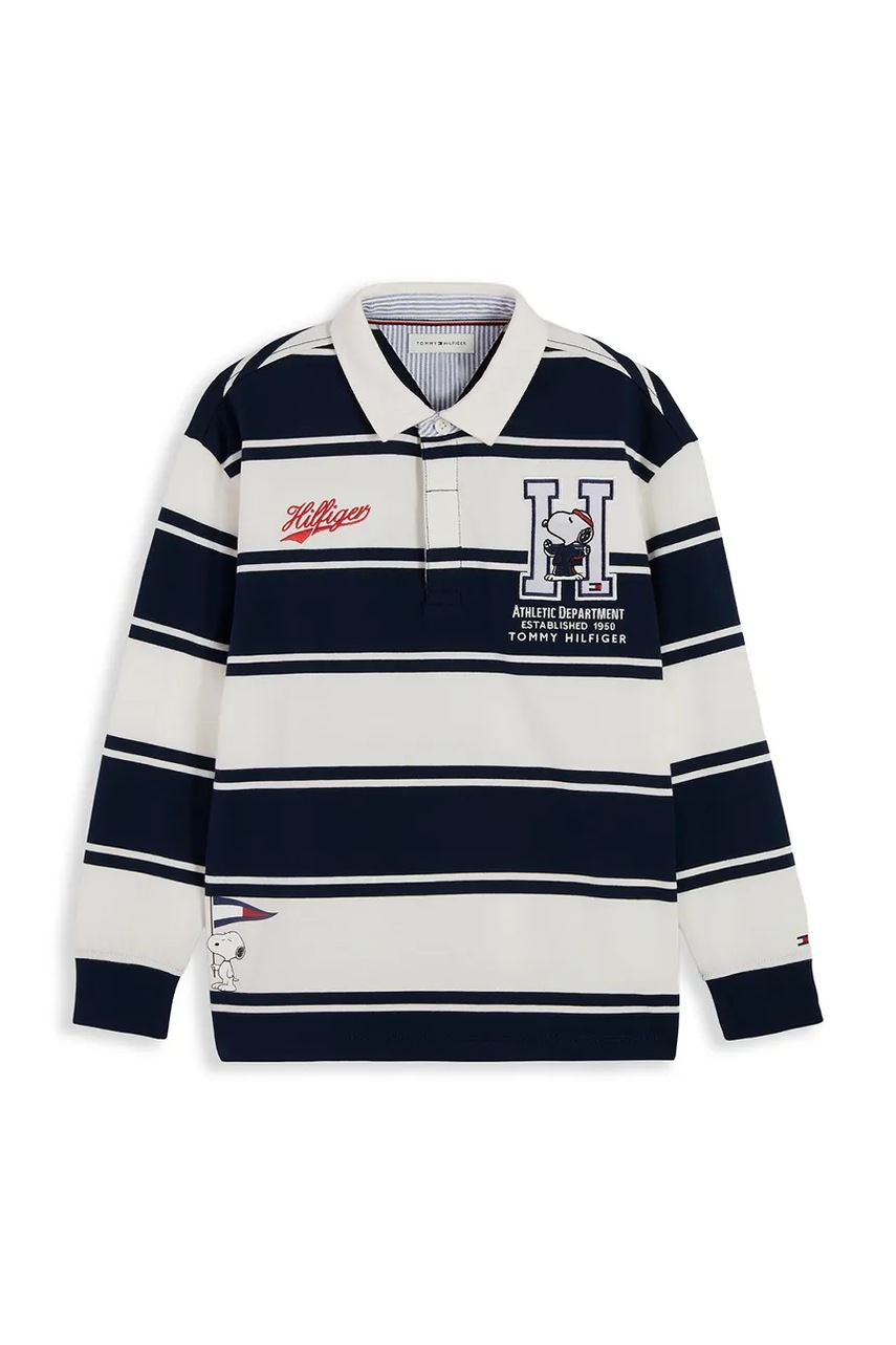 Tommy Hilfiger  блуза с дълги ръкави за деца от памук x Peanuts