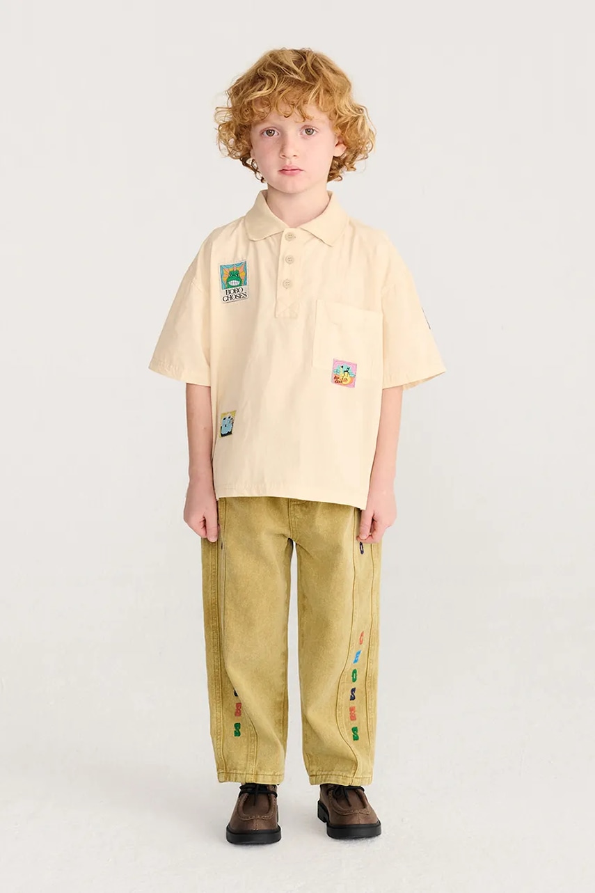 Bobo Choses polo majica za djecu od pamuka
