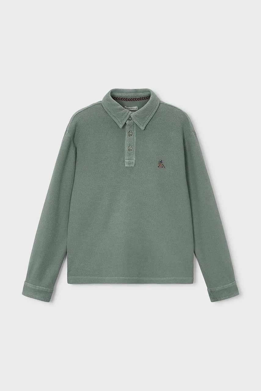 Mayoral polo majica za djecu od pamuka Boston by
