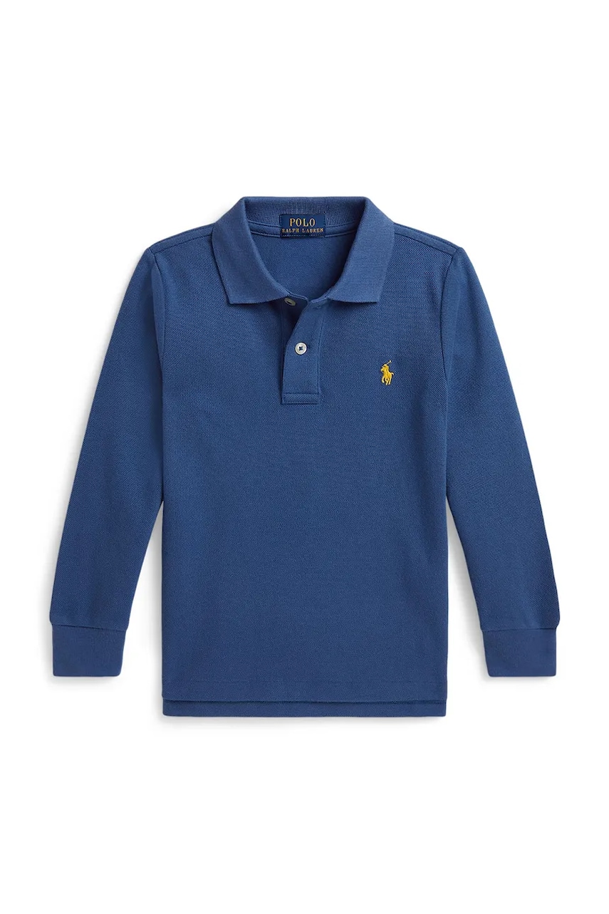 Polo Ralph Lauren  longsleeve pentru copii din bumbac