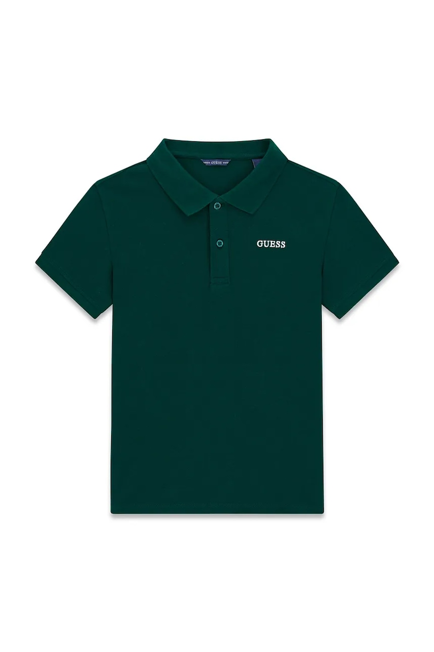 Guess polo majica za djecu od pamuka
