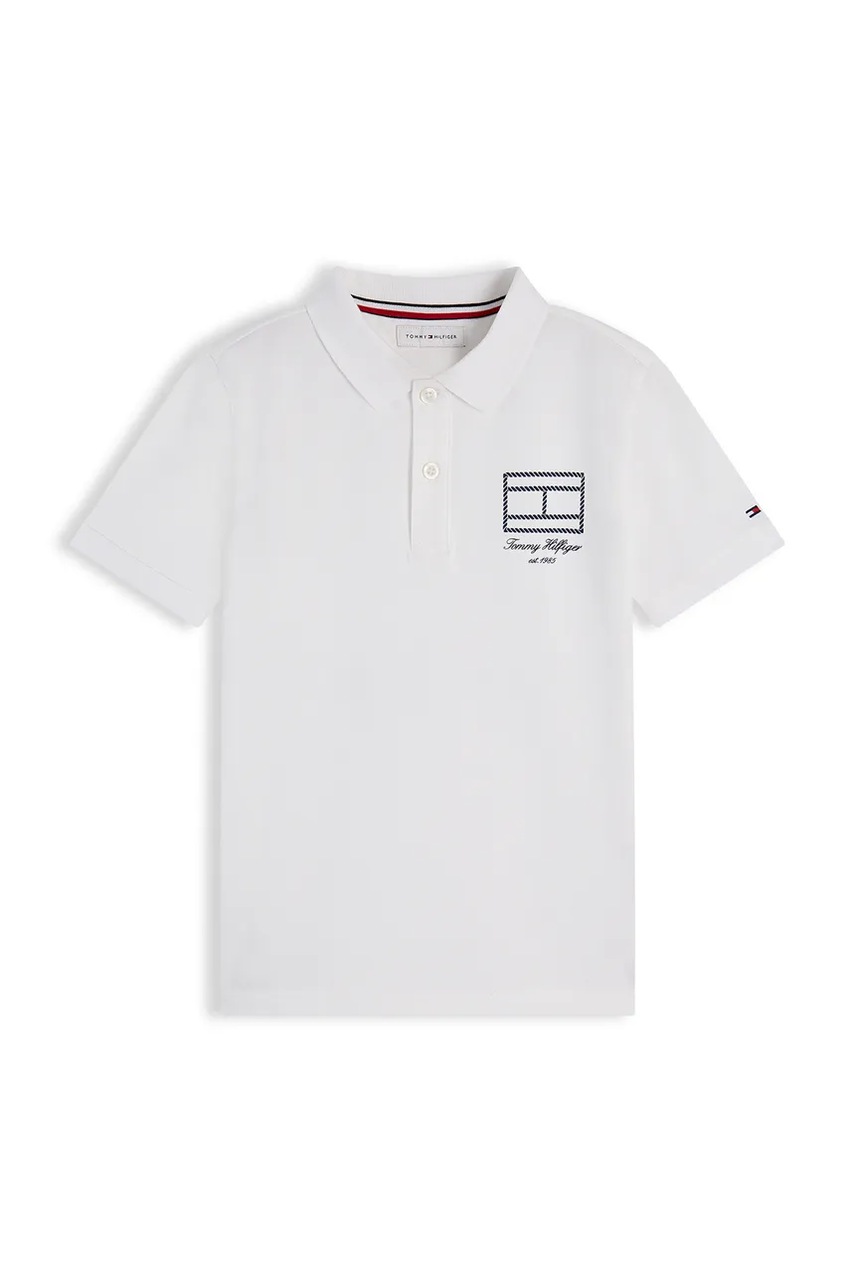 Tommy Hilfiger polo tričko detské s bavlnou