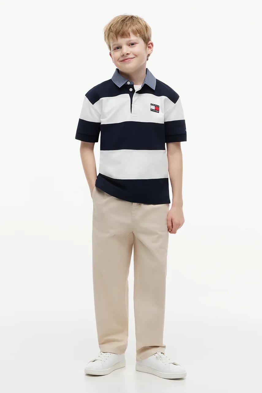 Tommy Hilfiger πόλο παιδικό βαμβακερό φωτογραφία
