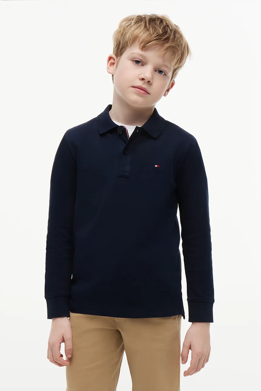 Tommy Hilfiger tričko s dlhým rukávom detské bavlnené