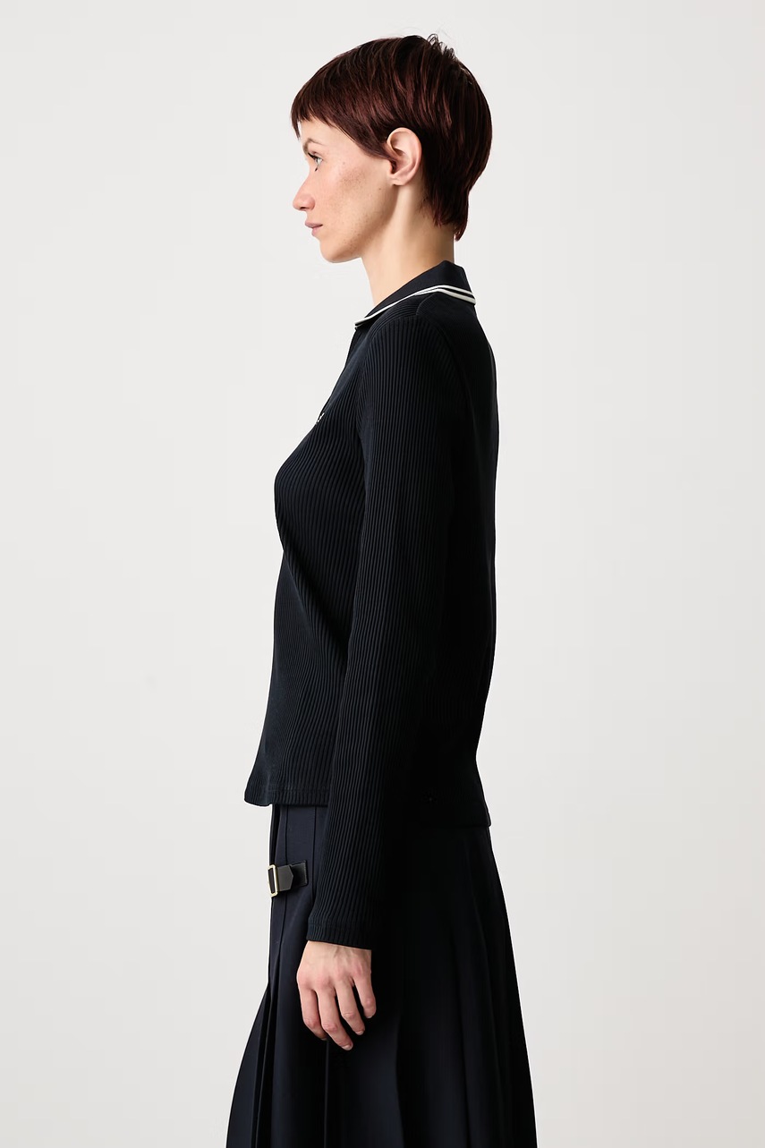 Fred Perry  longsleeve damski z bawełną (zdjęcie 4)