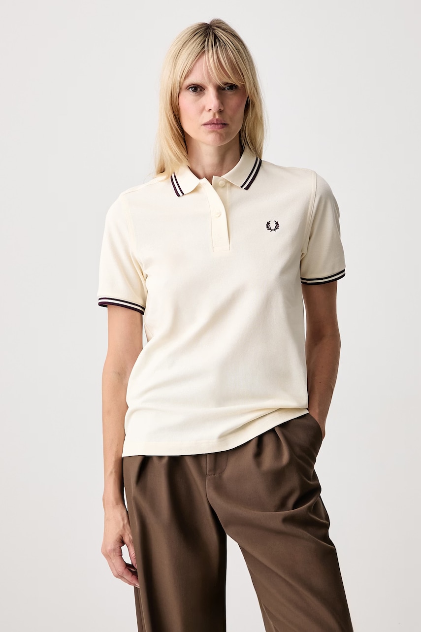 Fred Perry polo majica za žene od pamuka