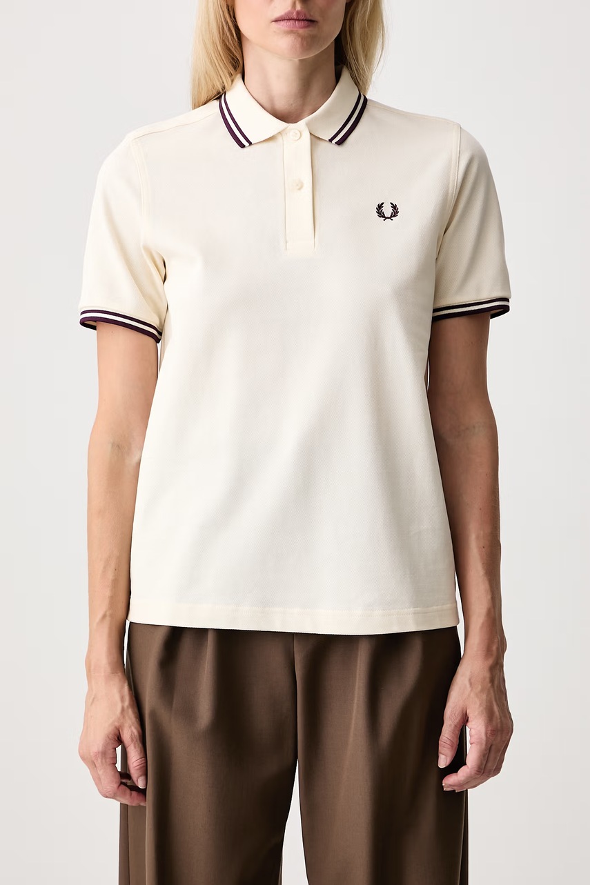 Fred Perry  polo bawełniane damskie (zdjęcie 5)