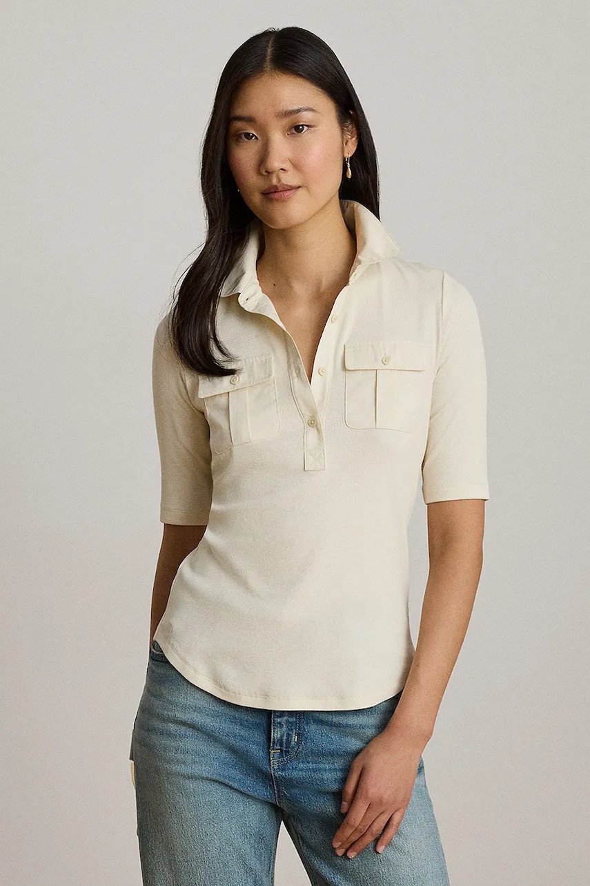 Lauren Ralph Lauren polo damskie z bawełną