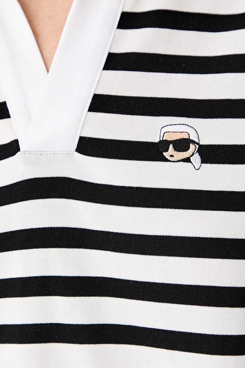 Karl Lagerfeld polo tričko dámske bavlnené IKON