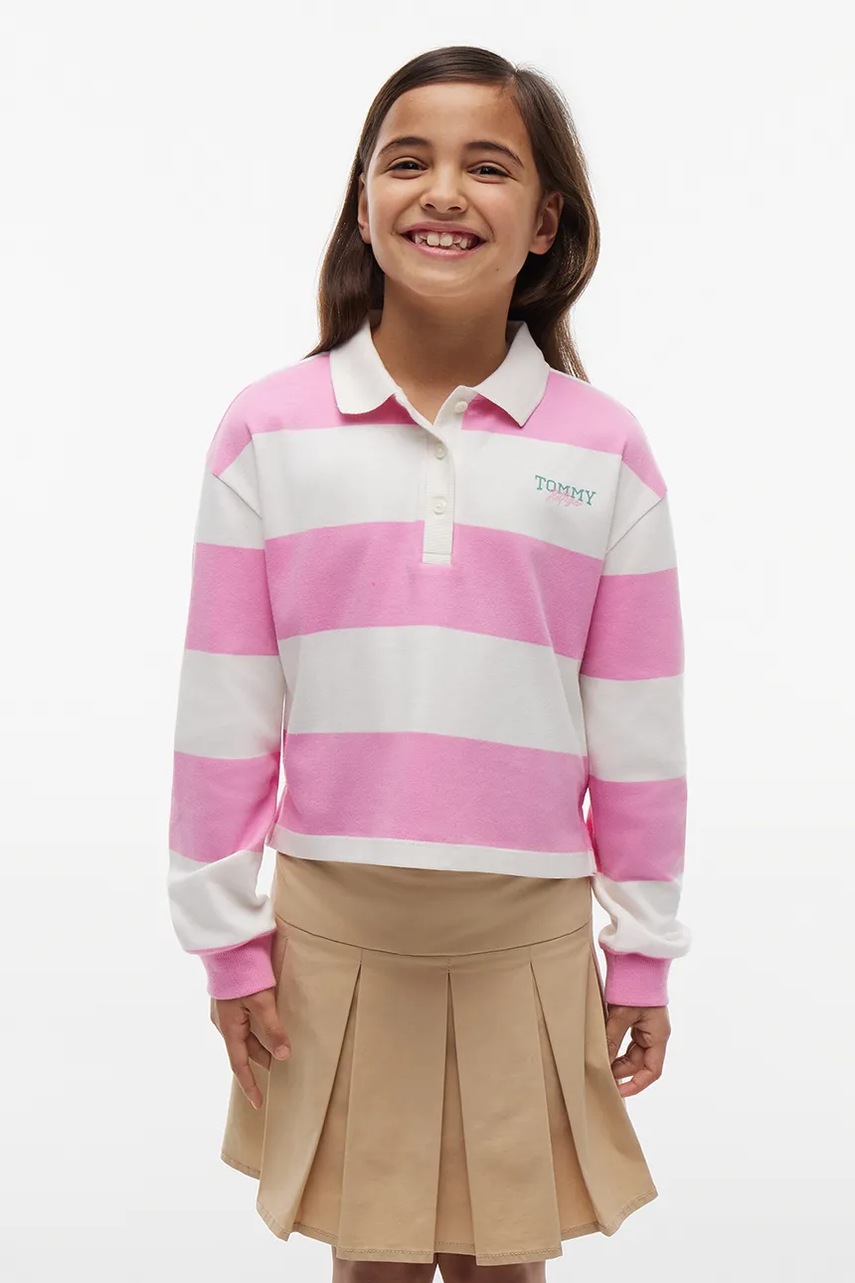 Tommy Hilfiger longsleeve pentru copii din bumbac