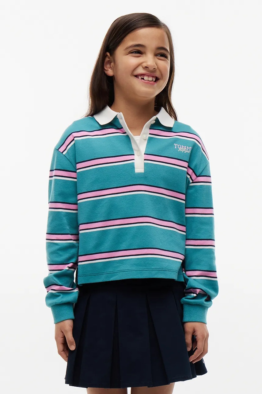 Tommy Hilfiger longsleeve pentru copii din bumbac