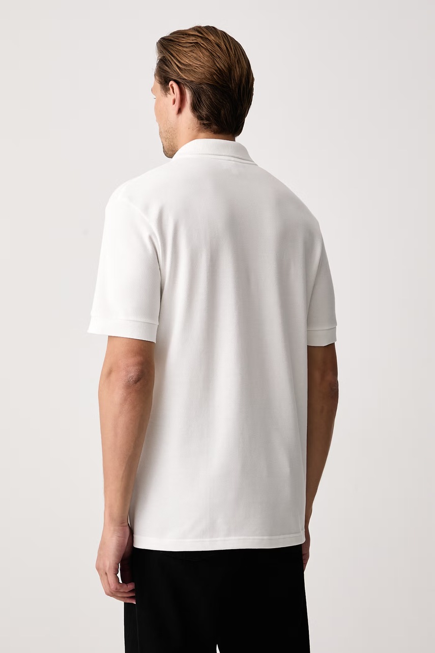 Lacoste  спортна тениска с яка мъжка от памук