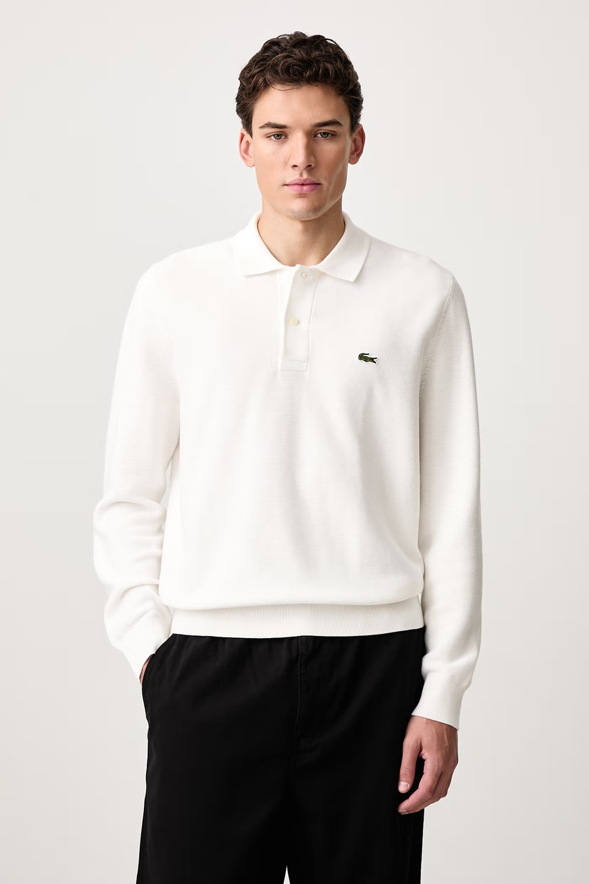 Lacoste  pulover din bumbac pentru bărbați