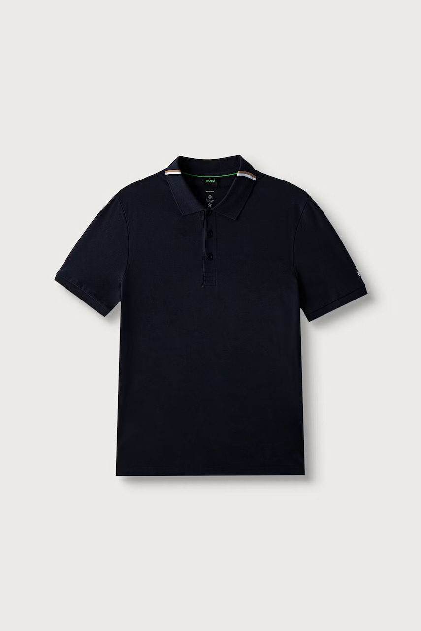 BOSS Green  polo pentru bărbați din bumbac cu elastan PL_GOC Rank