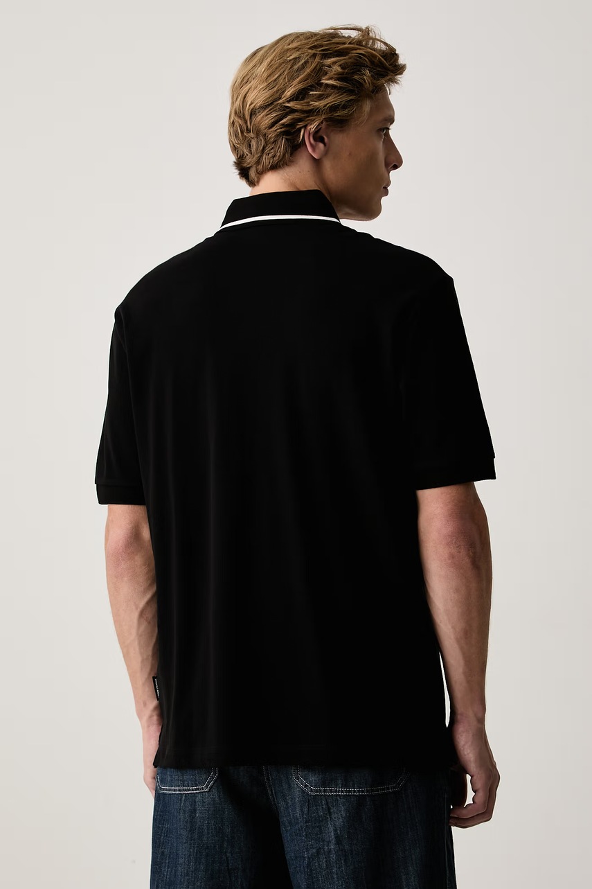 Armani Exchange polo bavlněné (obrázek 3)