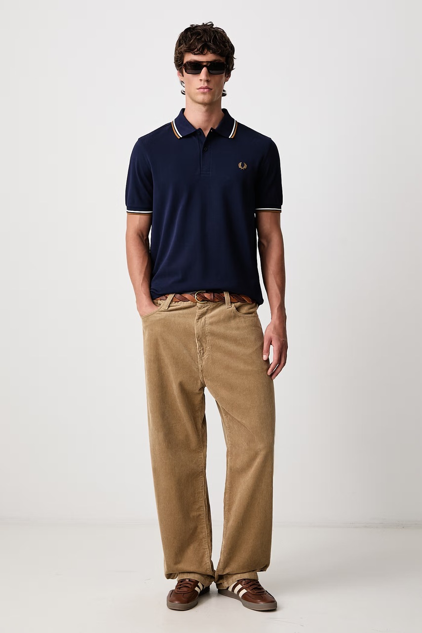 Fred Perry  polo bawełniane męskie (zdjęcie 2)