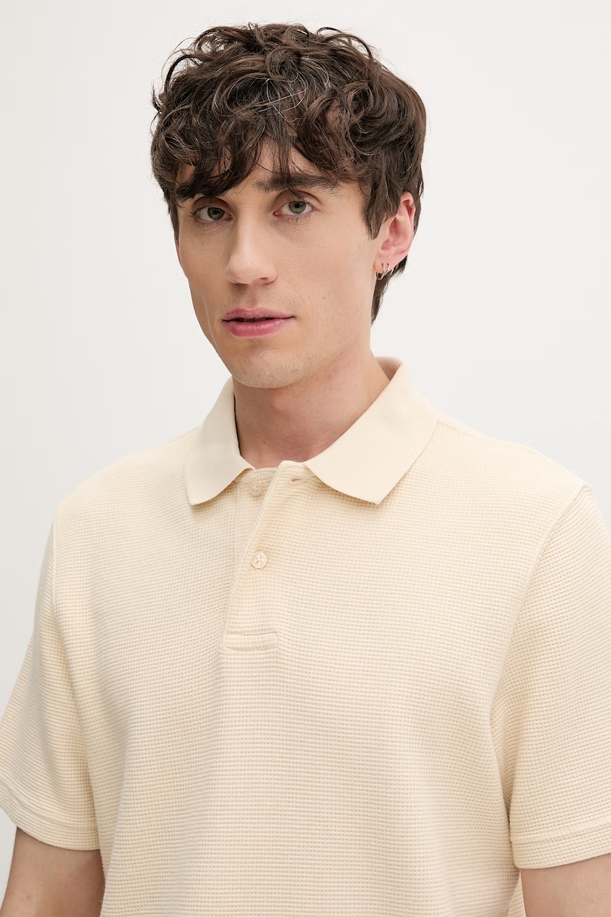 Tommy Jeans polo tričko pánske bavlnené