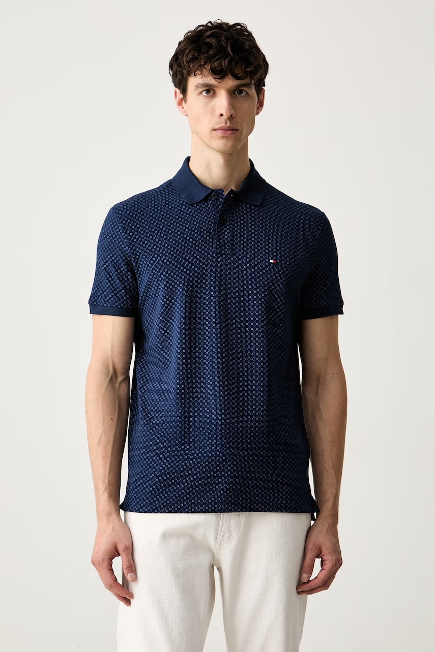 Tommy Hilfiger πόλο ανδρικό βαμβακερό