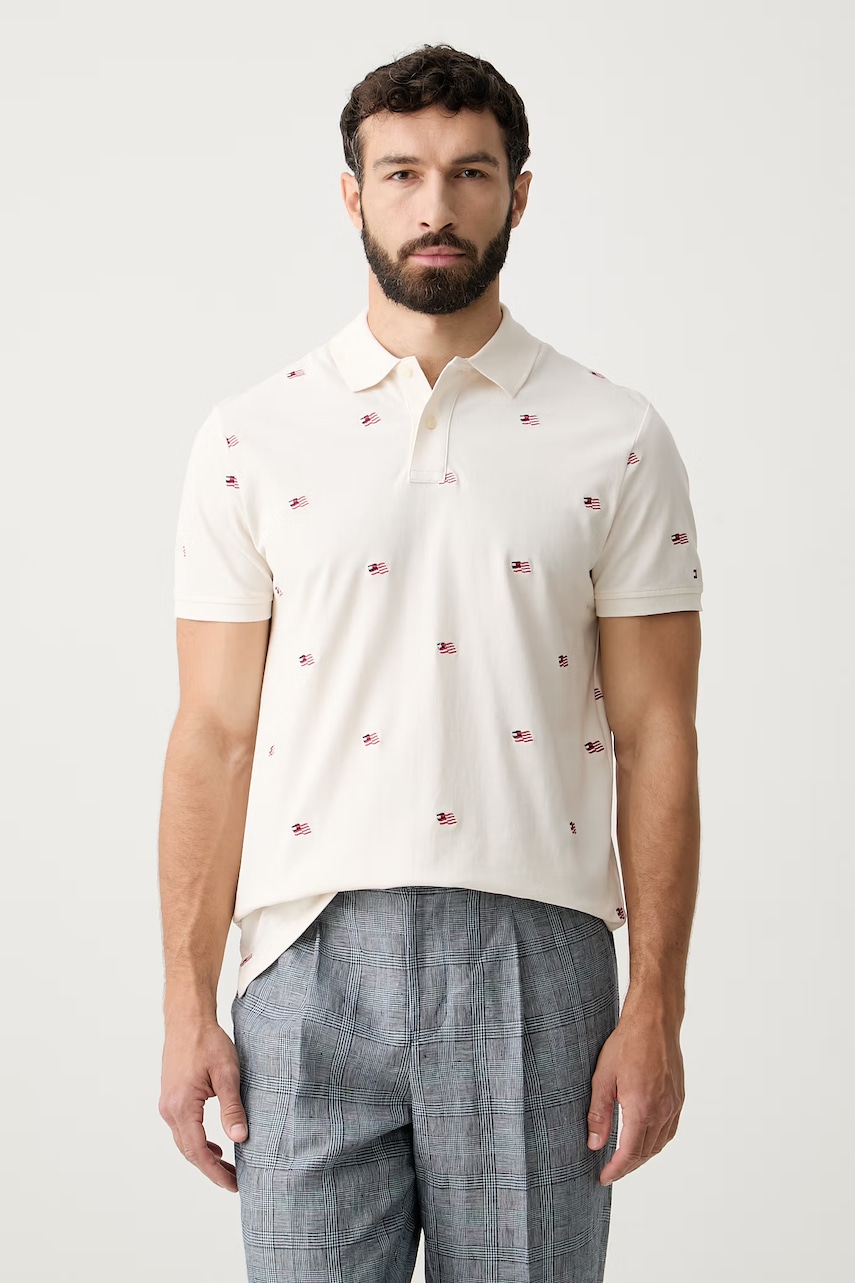 Tommy Hilfiger polo męskie bawełniane