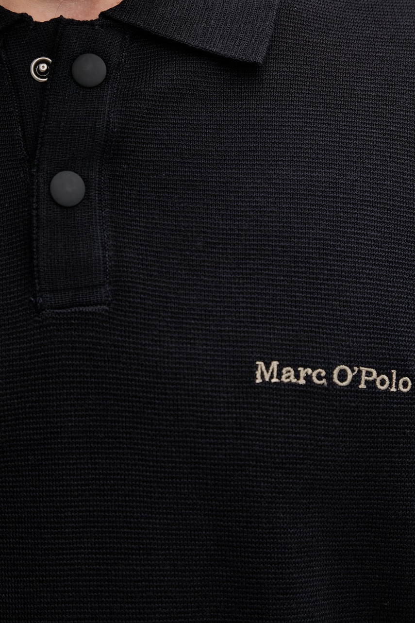 Marc O'Polo úpletové polo tričko pánske bavlnené