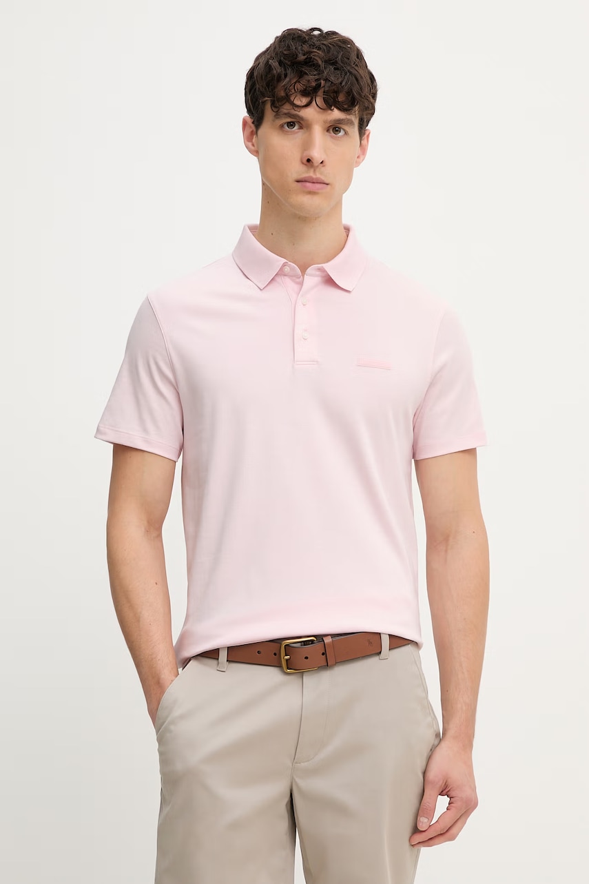 Calvin Klein Polo tričko pánske bavlnené