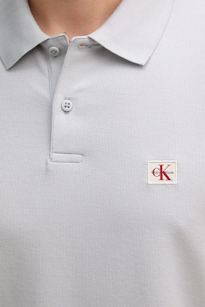 Calvin Klein Jeans polo tričko pánske s bavlnou